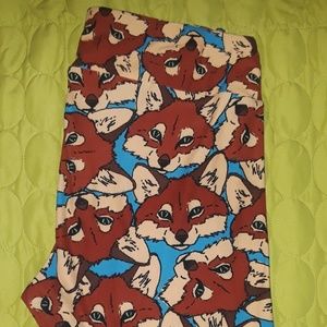 Lularoe TC Fox Leggings